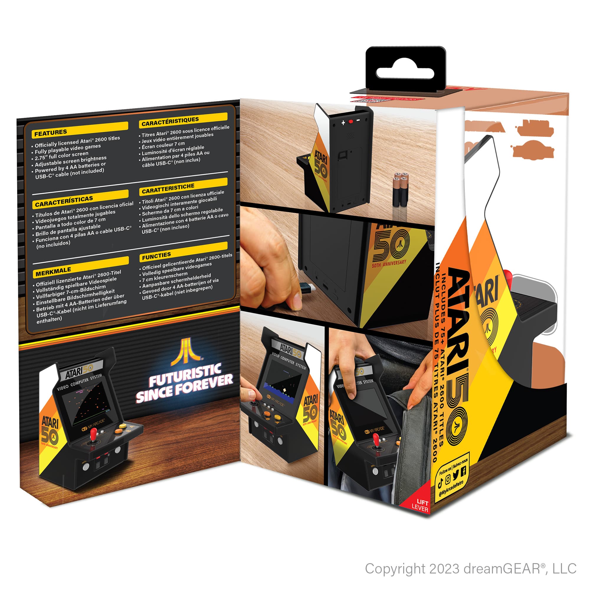 ATARI CLASSICS — УПАКОВКА