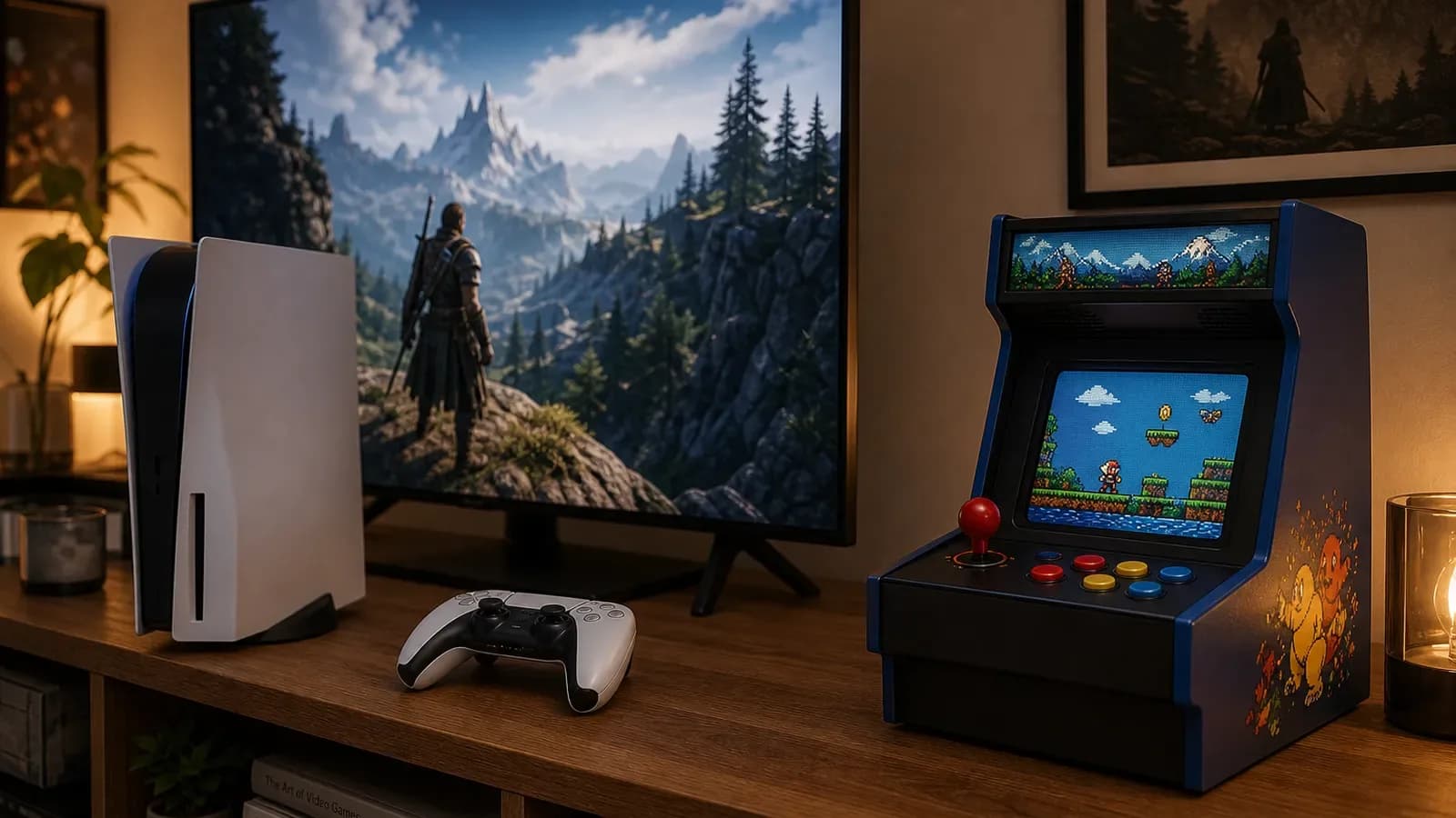 Ретро-приставка или PS5/Xbox: что выбрать для дома