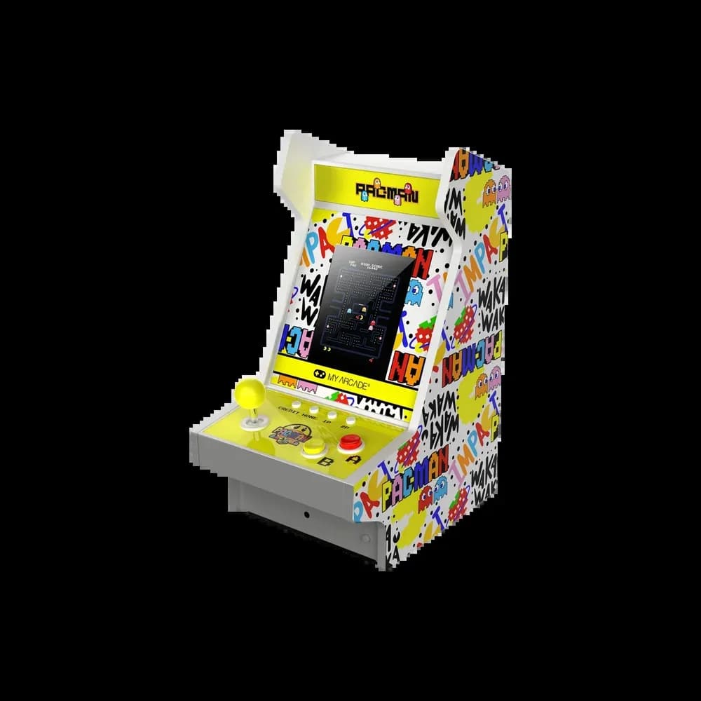 Настольная мини-аркада PAC-MAN Mighty Player с юбилейным оформлением - формат для полки и декора