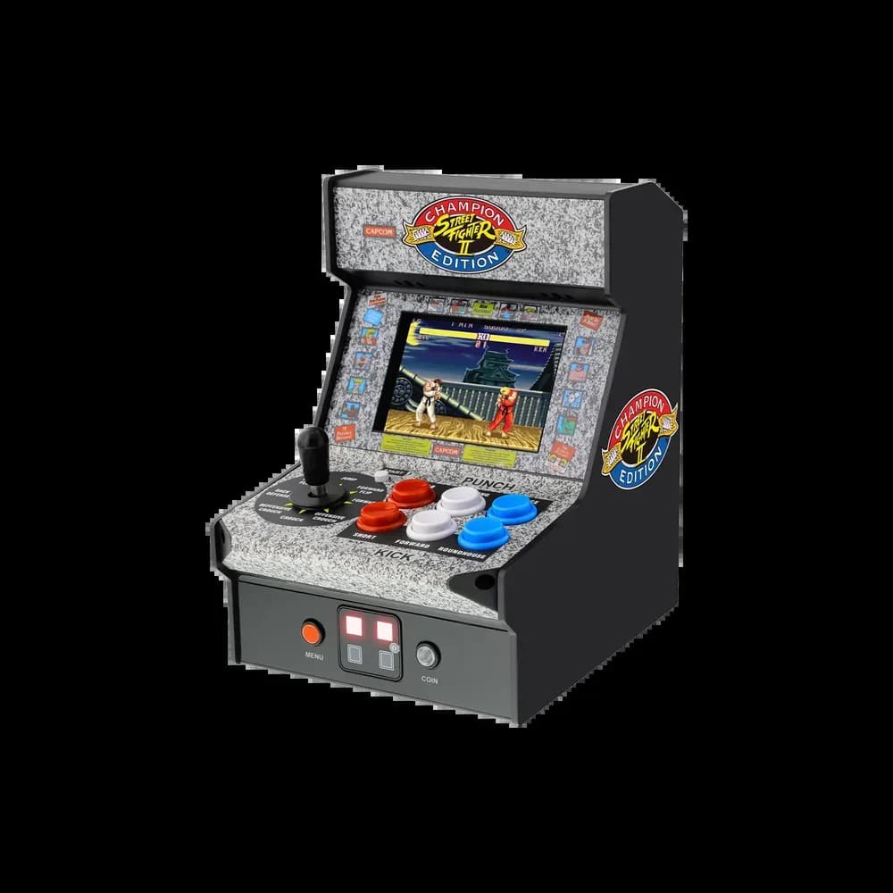 Micro Player Street Fighter II Champion Edition с джойстиком и шестью кнопками для активной игры